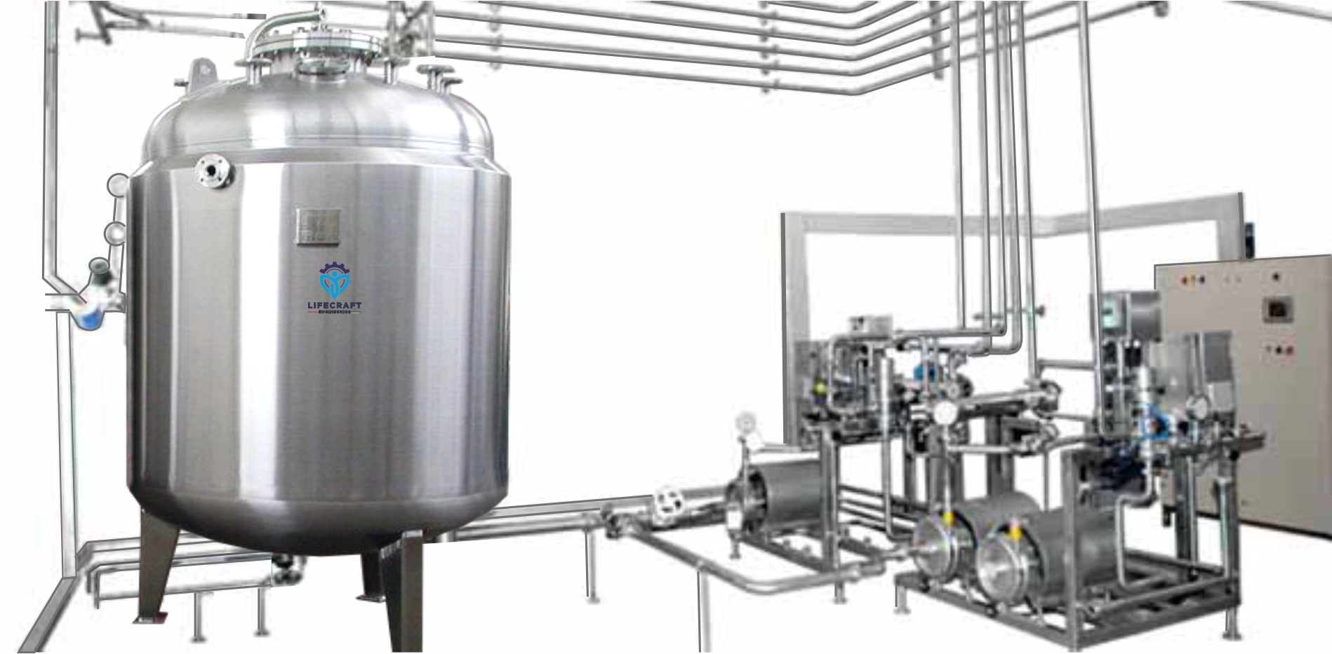 PW/WFI & PURE STEAM DISTRIBUTION LOOP SYSTEM