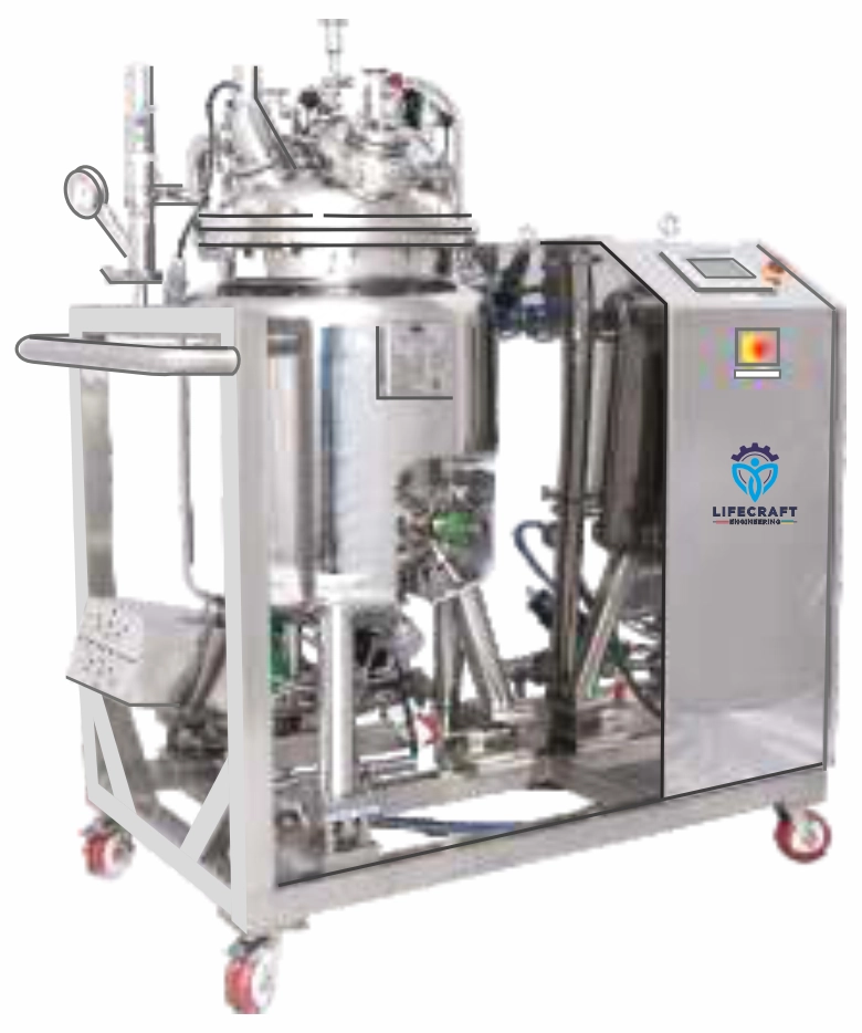 STERILE MANUFACTURING VESSEL WITH MAGNETIC MIXER